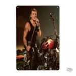 Plaque Johnny Hallyday - 23 modèles uniques - vue 2