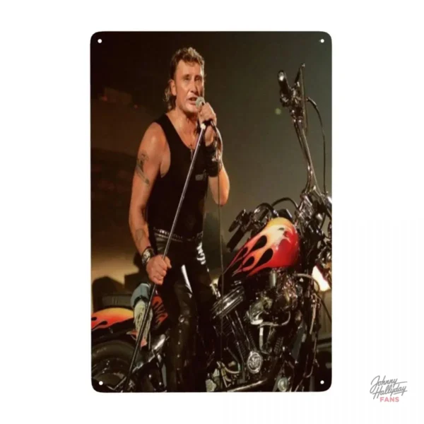 Plaque Johnny Hallyday - 23 modèles uniques - vue 2