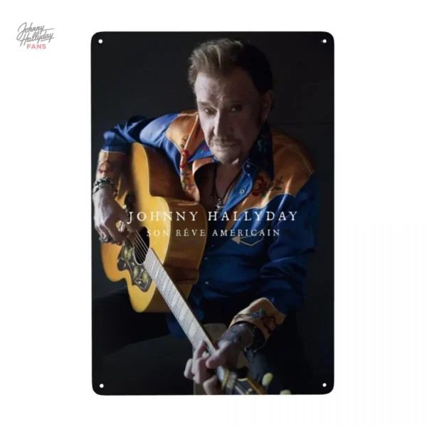 Plaque Johnny Hallyday - 23 modèles uniques - vue 4