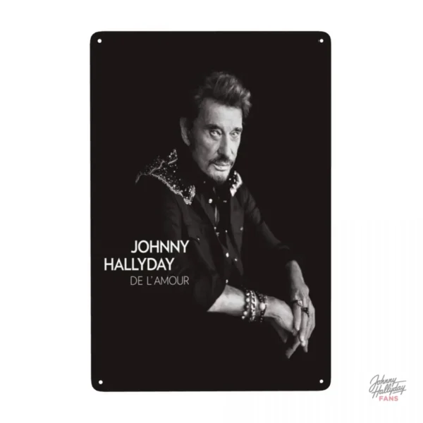Plaque Johnny Hallyday - 23 modèles uniques - vue 5