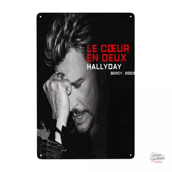 Plaque Johnny Hallyday - 23 modèles uniques - vue 6