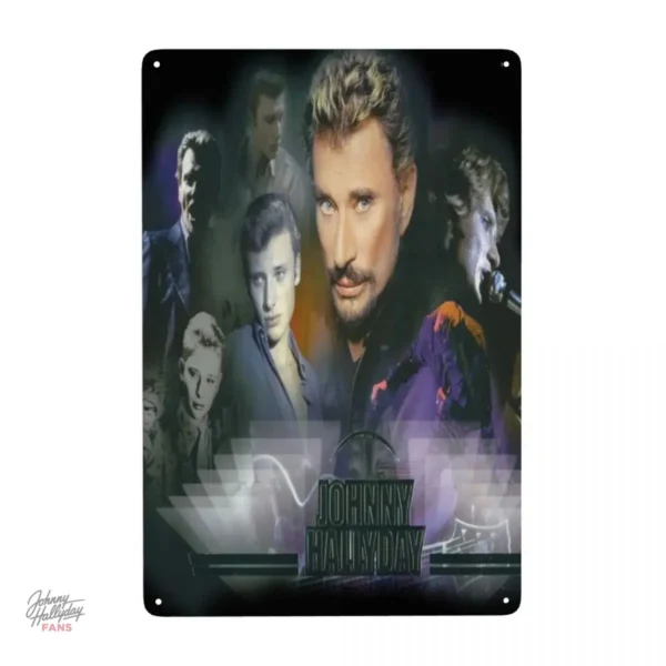 Plaque Johnny Hallyday - 23 modèles uniques - vue 7