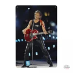 Plaque décorative Johnny Hallyday, choix varié