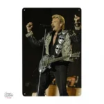 Plaque hommage à Johnny Hallyday, 23 modèles différents