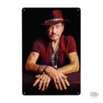 Plaques Johnny Hallyday, styles variés à découvrir