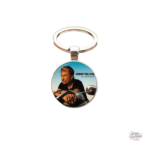 Porte-clés hommage à Johnny Hallyday - modèle exclusif