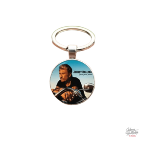 Porte-clés hommage à Johnny Hallyday - modèle exclusif