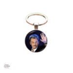 Porte-clés Johnny Hallyday - série limitée et artisanale