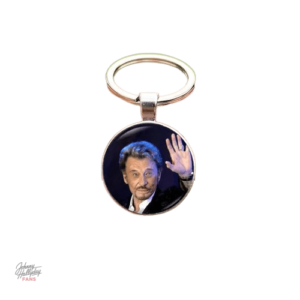 Porte-clés Johnny Hallyday - série limitée et artisanale