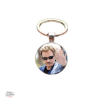 Porte-clés collection Johnny Hallyday - style vintage