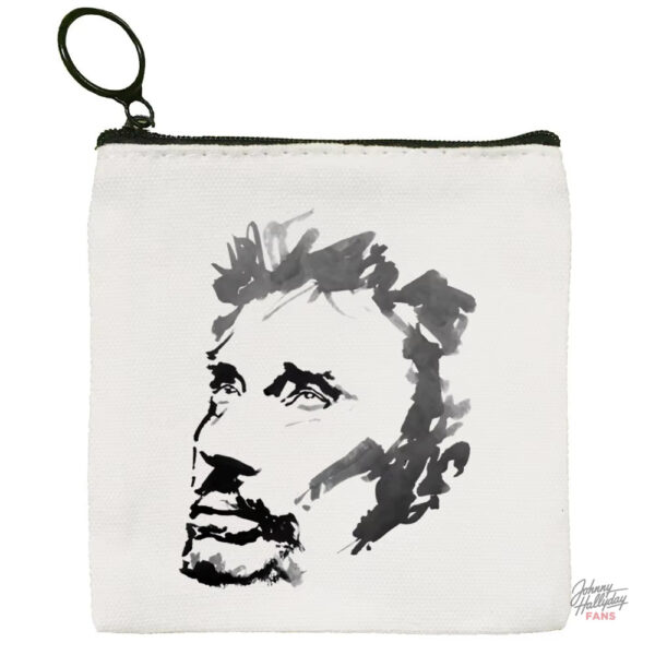 Porte-monnaie Johnny Hallyday - finition premium