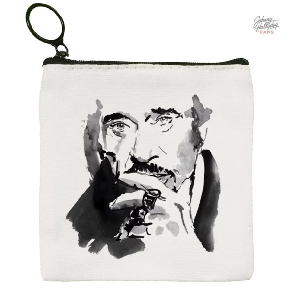 Porte-monnaie Johnny Hallyday - design artistique