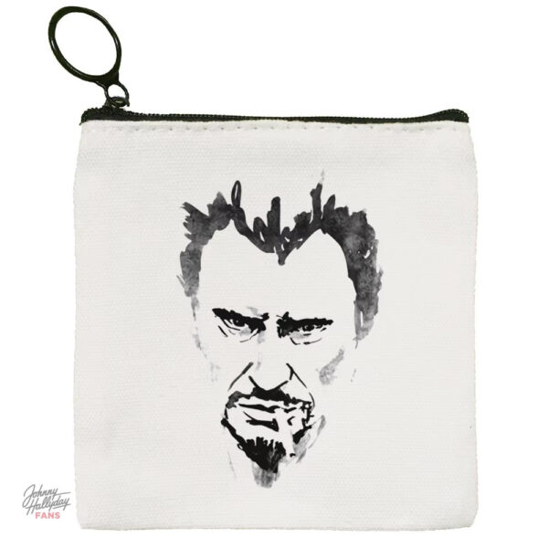 Porte-monnaie Johnny Hallyday - couleur classique