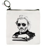 Porte-monnaie Johnny Hallyday - version élégante