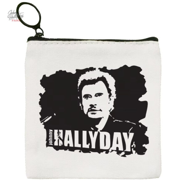 Porte-monnaie Johnny Hallyday - style unique