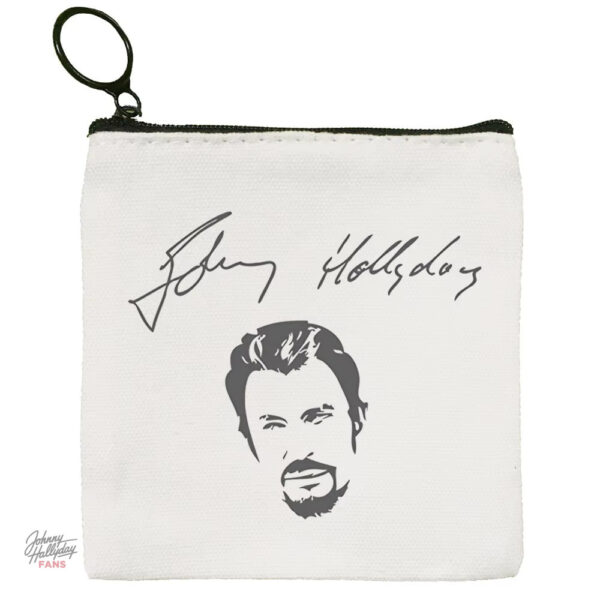 Porte-monnaie Johnny Hallyday - modèle classique - vue 2