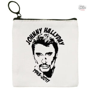 Porte-monnaie Johnny Hallyday - version vintage