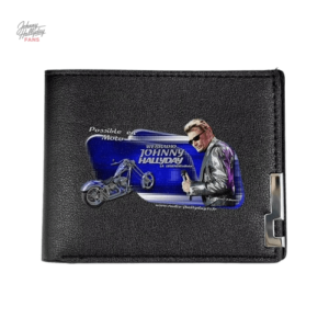 Portefeuille Johnny Hallyday modèle 4, élégant et pratique
