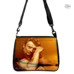 Sac à bandoulière avec style Johnny Hallyday