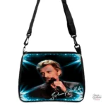 Accessoire mode Johnny Hallyday : sac à bandoulière