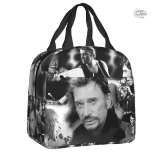 Sac à lunch isotherme Johnny Hallyday - modèle classique