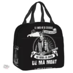 Sac à lunch isotherme Johnny Hallyday - motif graphique