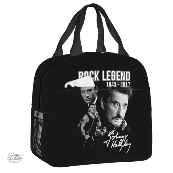 Sac à lunch Johnny Hallyday - design artistique