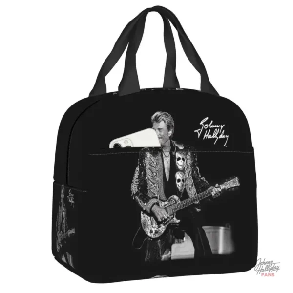 Sac à lunch Johnny Hallyday - coloris tendance