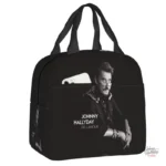 Sac à lunch isotherme Johnny Hallyday - modèle classique - vue 3