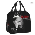 Sac à lunch isotherme Johnny Hallyday - modèle classique - vue 4