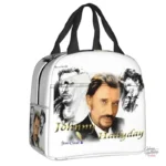 Sac à lunch isotherme Johnny Hallyday - modèle classique - vue 5