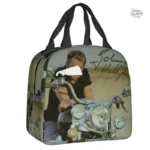 Sac à lunch isotherme Johnny Hallyday - modèle classique - vue 6