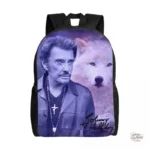 Sac à dos Johnny Hallyday - Parfait pour les concerts et festivals