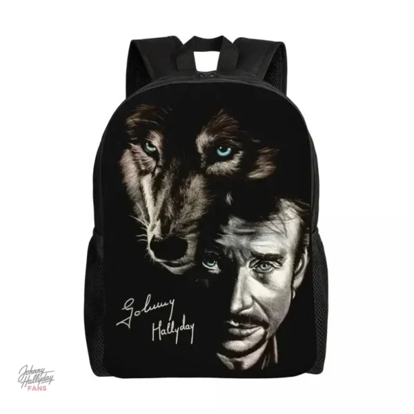 Sac à dos Johnny Hallyday - Design inspiré du rock