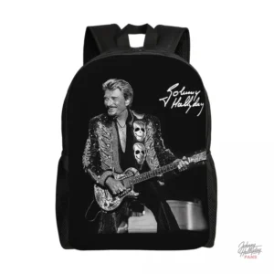 Sac à dos Johnny Hallyday - Style vintage emblématique