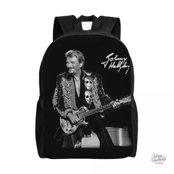 Sac à dos Johnny Hallyday - Style vintage emblématique