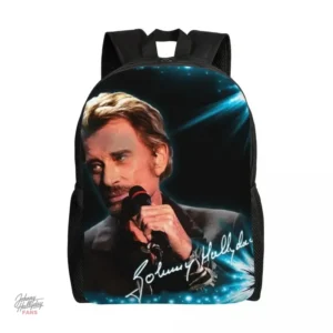 Sac à dos Johnny Hallyday - Parfait pour les fans de musique