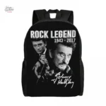 Sac à dos Johnny Hallyday - Édition spéciale avec motifs