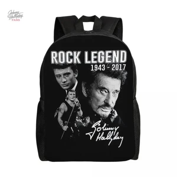 Sac à dos Johnny Hallyday - Édition spéciale avec motifs