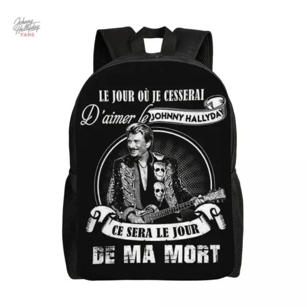 Sac à dos Johnny Hallyday - Look audacieux et distinctif