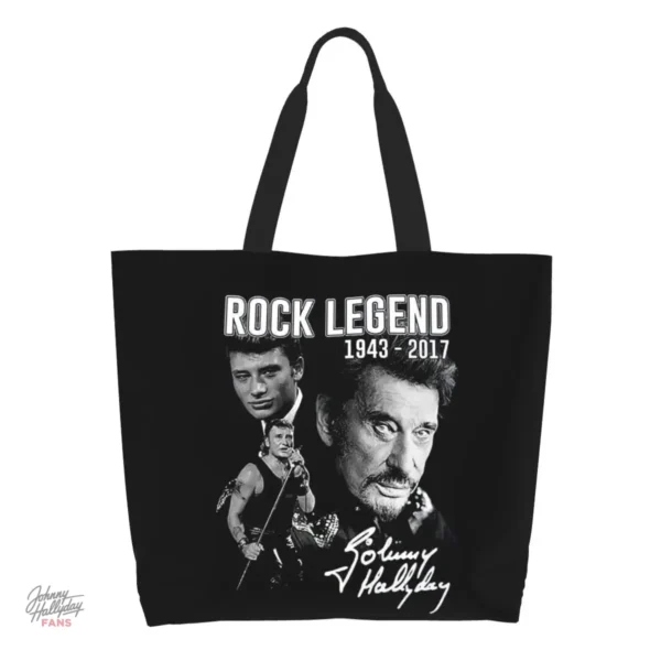 Sac fourre-tout Johnny Hallyday - Pratique au quotidien