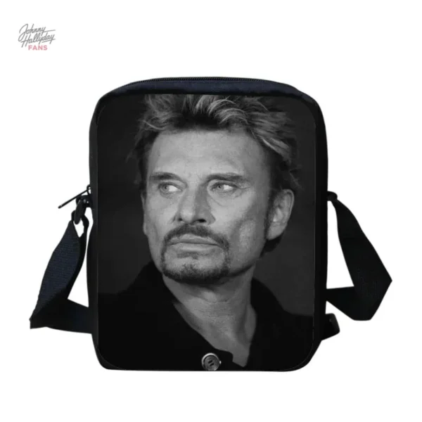 Sacoche Johnny Hallyday - design ergonomique
