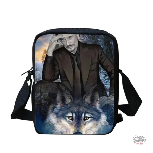 Sacoche Johnny Hallyday - design moderne