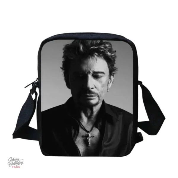 Sacoche Johnny Hallyday - style rock
