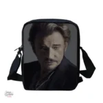 Sacoche Johnny Hallyday - coloris noir