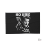 Serviette de bain Johnny Hallyday - hommage au chanteur