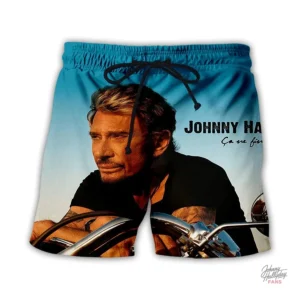 Short Johnny Hallyday - Modèle original en différentes tailles