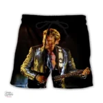 Short Johnny Hallyday - Confort optimal pour l'été