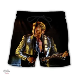 Short Johnny Hallyday - Confort optimal pour l'été
