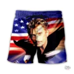 Short Johnny Hallyday - Parfait pour les sorties estivales